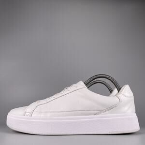 Women's 9.5 Men's 8 Kizik Vegas White Casual Sneakers Comfort Shoes Walking GUC